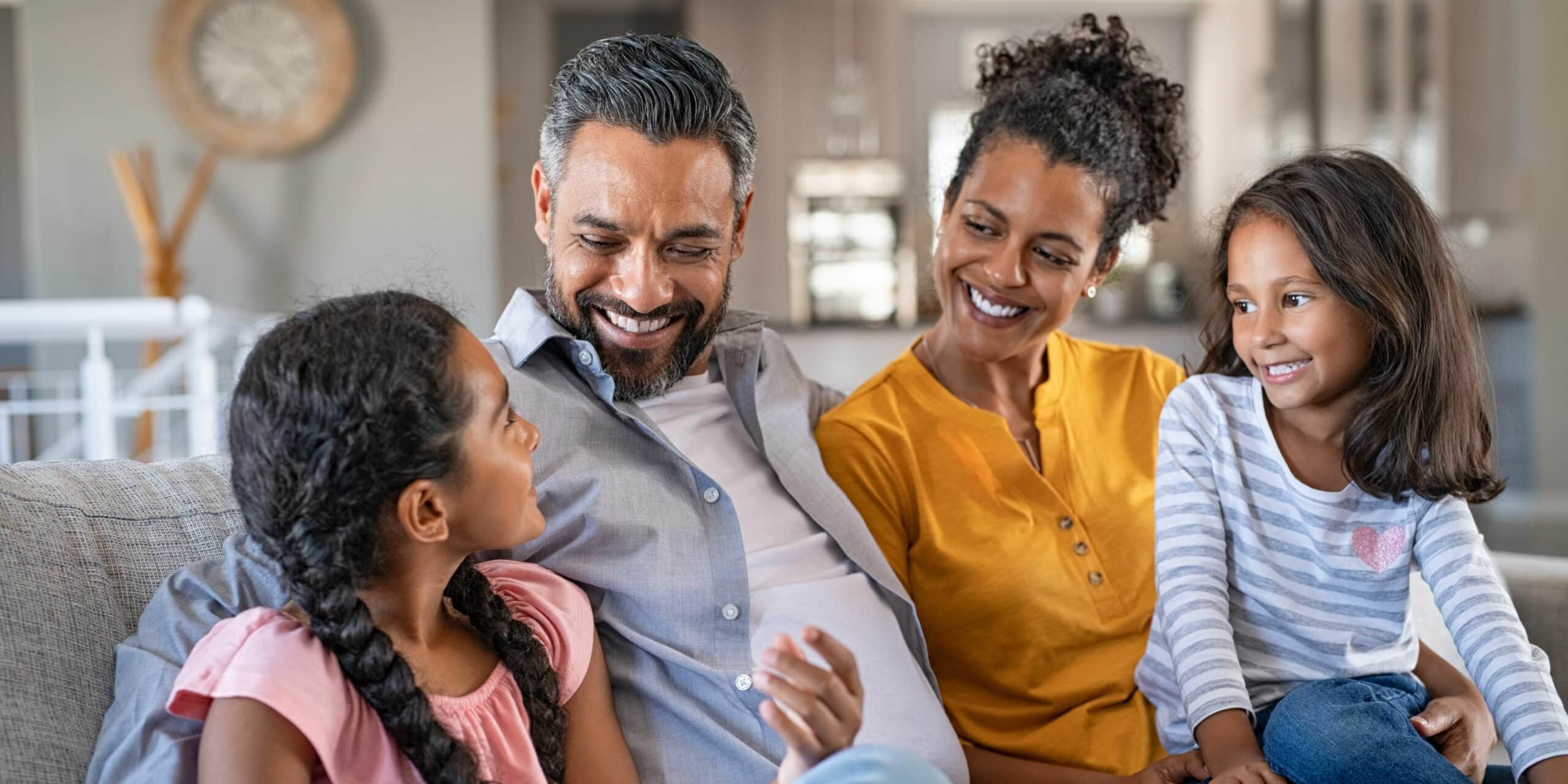 Picture of a happy family